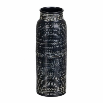 Vase Black Aluminium 9 x 9 x 25,5 cm