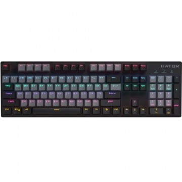 Hator HTK-608 Starfall Rainbow Spēļu klaviatūra EN/UA/RU