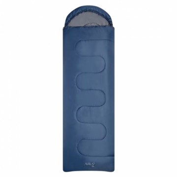 Nils Extreme NILS CAMP SLEEPING BAG NC2107 NAVY BLUE-GREY SIZE. L