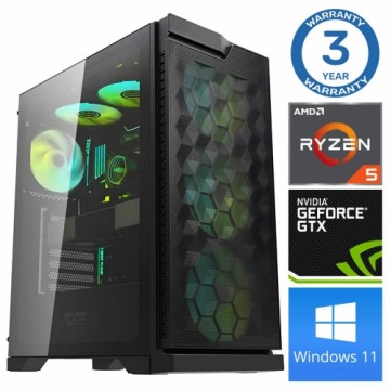 INTOP Ryzen 5 5500 32GB 1TB SSD M.2 NVME+2TB GTX1650 4GB WIN11