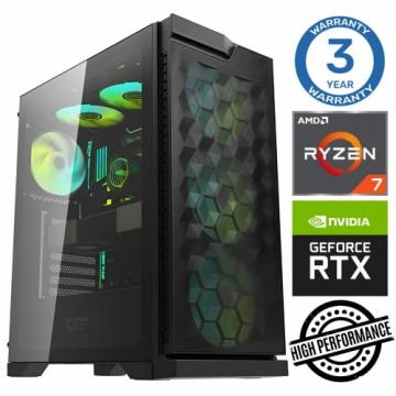 INTOP Ryzen 7 5700X 32GB 500SSD M.2 NVME+2TB RTX3050 6GB no-OS