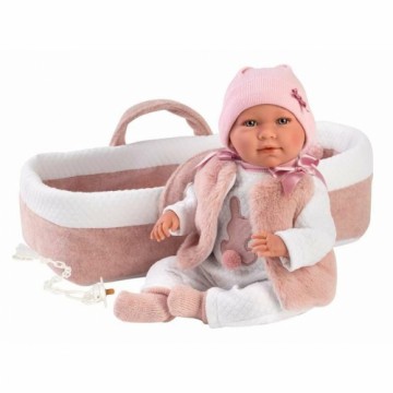 Baby Doll Llorens 40 cm Pink Carrycot (Refurbished B)