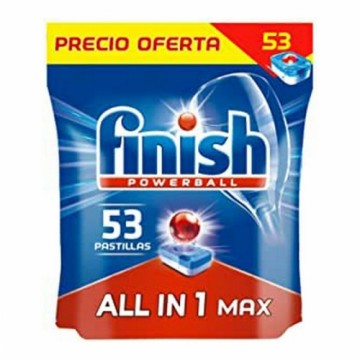 Trauku mazgājamās mašīnās tabletes Finish (53 uds) (Atjaunots A)