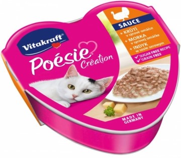VITAKRAFT POESIE CREATION SOS turkey/cheese - wet cat food - 85 g