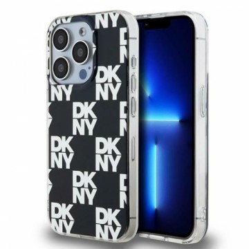 DKNY DKHCP15XHDLCEK iPhone 15 Pro Max 6.7" czarny|black hardcase IML Checkered Mono Pattern
