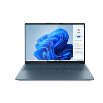 Lenovo | Yoga Pro 9 16IMH9 | Tidal Teal | 16 " | 3200 x 2000 pixels | Anti-glare | Intel Core i7 | 155H | 16 GB | Soldered LPDDR5x | SSD 1000 GB | NVIDIA GeForce RTX 4060 | GDDR6 | 8 GB | Windows 11 Home | 802.11ax | Bluetooth version 5.3 | Keyboard langu