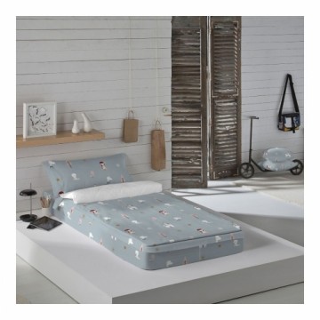 Комплект постельного белья на молнии с одеялом Haciendo el Indio Lady Snow (105 кровать) (105 x 190/200 cm)