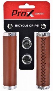 Velo rokturi ProX GP-91B 130 mm  (BROWN)