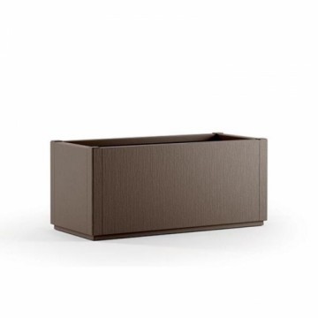 Stefanplast Прямоугольный ящик для цветов Ethica 80x36x35 см коричневый