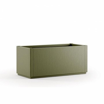 Stefanplast Прямоугольный ящик для цветов Ethica 80x36x35 см зеленый
