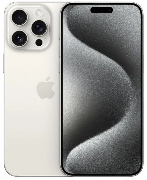 Apple   MOBILE PHONE IPHONE 15 PRO/1TB WHITE MTVD3