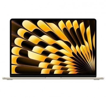 Notebook|APPLE|MacBook Air|CPU  Apple M3|15.3"|2880x1864|RAM 8GB|DDR4|SSD 512GB|10-core GPU|Integrated|ENG|macOS Sonoma|Starlight|1.51 kg|MRYT3ZE/A