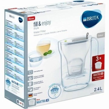Filter jug Brita Grey Plastic 2,4 L