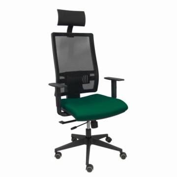 Офисный стул с изголовьем P&C B10CRPC Темно Темно-зеленый