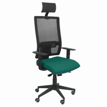 Офисный стул с изголовьем Horna bali P&C BALI456 Изумрудный зеленый