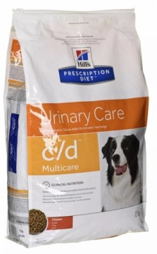 HILL'S PRESCRIPTION DIET Canine c/d Multicare Dry dog food Chicken 12 kg