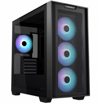 Case|ASUS|A21 PLUS|MidiTower|Case product features Transparent panel|Not included|MicroATX|MiniITX|Colour Black|A21PLUS