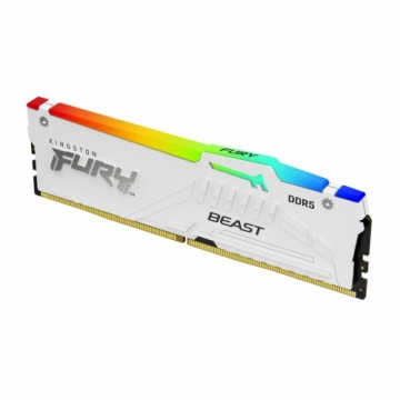 Память RAM Kingston FURY Beast White RGB  16 Гб DDR5 cl34