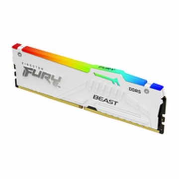 Память RAM Kingston FURY Beast White RGB  16 Гб DDR5 cl32