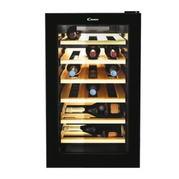 Candy Wine Cooler | CWCEL 210/NF | Energy efficiency class G | Free standing | Bottles capacity 21 | Black