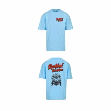 Vīriešu Krekls ar Īsām Piedurknēm RADIKAL Bear Debesu zils XL