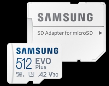 Atmiņas karte Samsung microSD EVO Plus 512GB