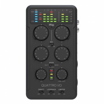 Ik Multimedia IK iRig Pro Quattro I/O - Przenośny rejestrator