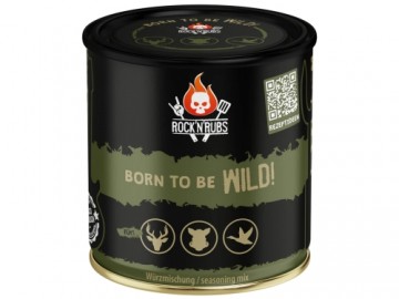 Rock 'n' Rubs ROCK'N'RUBS Prieskoniai "Born to Be Wild" (žvėrienai), 190 g