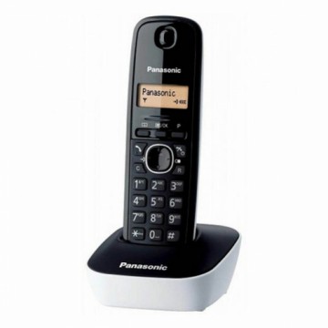 Беспроводный телефон Panasonic KX-TG1611SPW Янтарь Черный/Белый (Пересмотрено A)