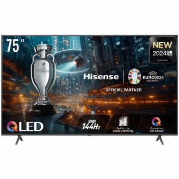 Смарт-ТВ Hisense 75E7NQ 4K Ultra HD 75" LED HDR QLED