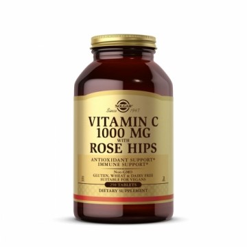 Rose Hips + Vitamin C Solgar 30230 250 Units