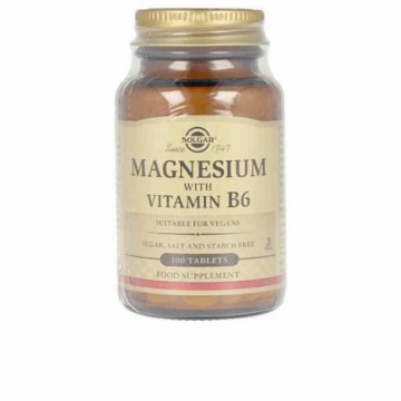 Magnijs + B6 vitamīns Solgar 1720 (100 uds)