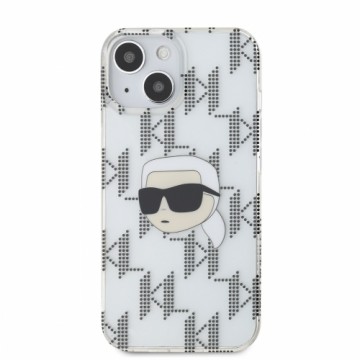 Karl Lagerfeld IML Electroplated Karl Head Case for iPhone 15 Transparent
