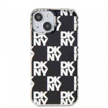 DKNY PC|TPU Checkered Pattern Case for iPhone 14 Black