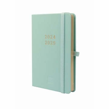 Diary Finocam Minimal Turquoise A6 10 x 15 cm 2024-2025