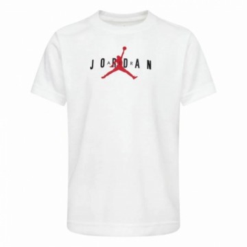 Child's Short Sleeve T-Shirt Jordan Jumpman Graphic White