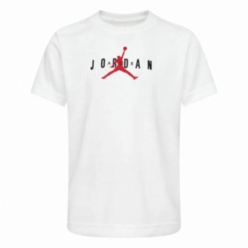 Krekls ar Īsām Piedurknēm Bērniem Jordan Jumpman Graphic Balts