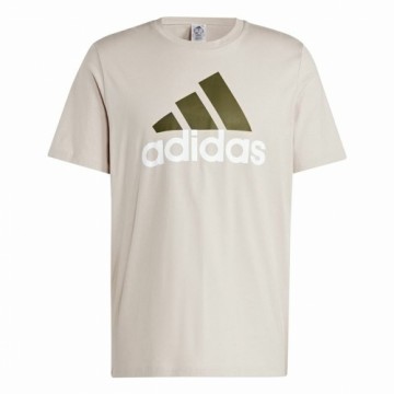 Футболка с коротким рукавом мужская Adidas Essentials Бежевый