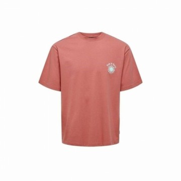 Men’s Short Sleeve T-Shirt Only & Sons Onskasen Rlx Salmon