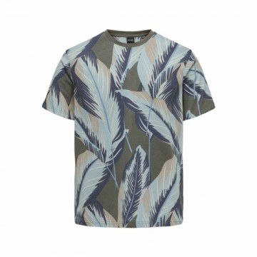 Men’s Short Sleeve T-Shirt Only & Sons Onskobe Reg Banana Leaf Olive