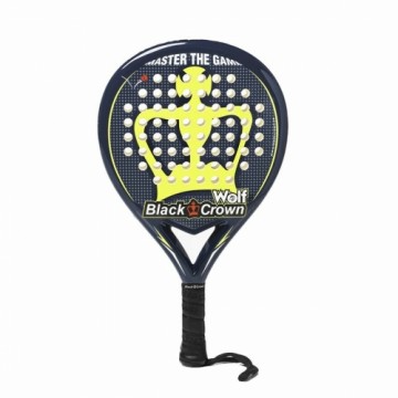 Padel Racket Black Crown 001116BC
