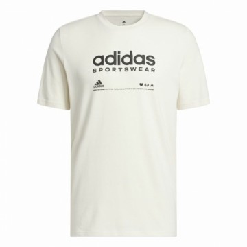 Футболка с коротким рукавом мужская Adidas Lounge Белый