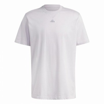 Men’s Short Sleeve T-Shirt Adidas All Szn Lilac