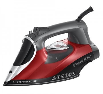 Russel Hobbs Russell Hobbs 25090-56 iron Dry & Steam iron Ceramic soleplate 2600 W Black, Grey, Red