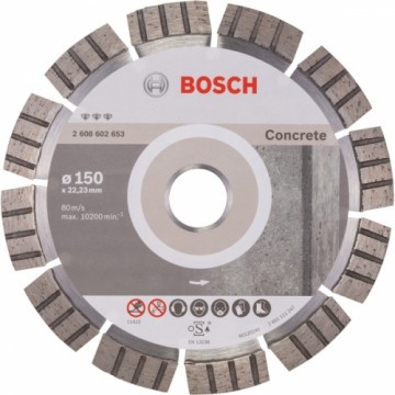 Bosch Diamanttrennscheibe Best for Concrete, Ø 150mm