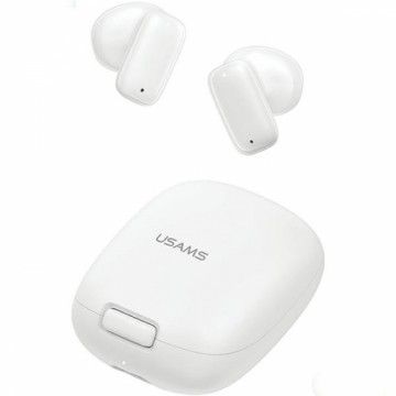 USAMS Słuchawki Bluetooth 5.3 TWS ID Series bezprzewodowe biały|white BHUID02 (ID25)