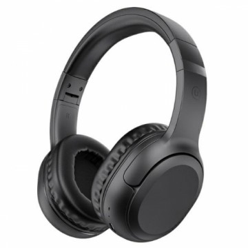 USAMS Słuchawki Bluetooth 5.3 nauszne Yun Series czarny|black TDLYEJYX01 (USAMS-YG23)