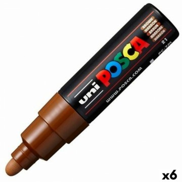 Marker POSCA PC-7M Brown 4,5-5,5 mm (6 Units)