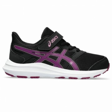 Беговые кроссовки для детей Asics Jolt 4 Ps Чёрный