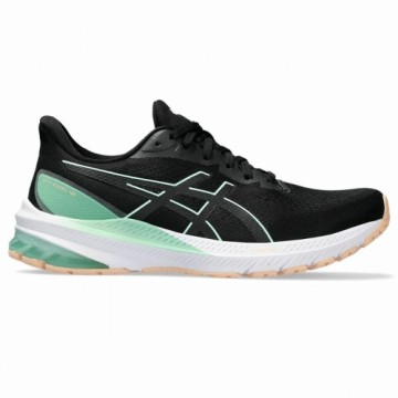 Sporta Bikses Sievietēm Asics GT-1000 Melns Piparmētra